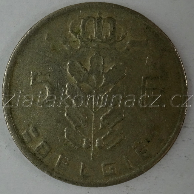 Belgie - 5 frank 1968 Belgie