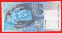 Slovenská republika- 50 Korun 1993 "A" - BIMILÉNIUM