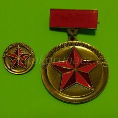 Za socialistickou Ostravu + miniatura