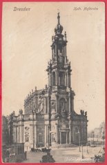 Drážďany - Katedrála Nejsvětější trojice