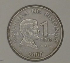 Filipíny - 1 Piso 2000