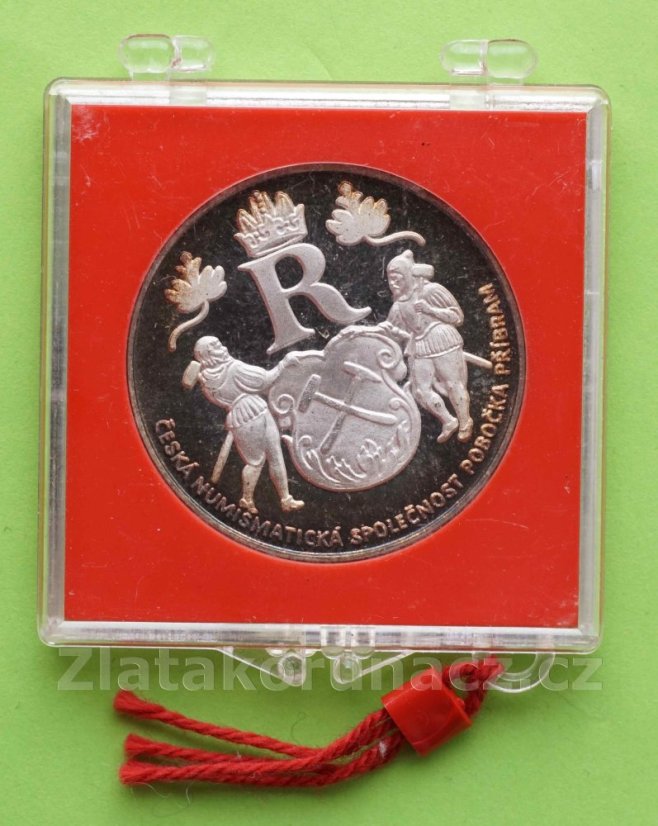 400.výročí povýšení Přibrami na královské horní město v originál etui