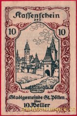 St. Pölten - 10 haléřů - 1920