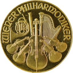 Zlatá mince Rakouska - 1 Oz Philharmoniker 1991