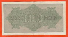 Německo - 1000 mark 15.9.1922 - série P-GD