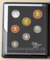 Sada mincí -  2012 Proof - Kožená