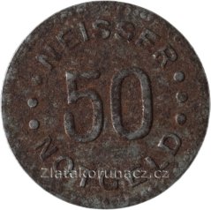 Německo - Neisse - 50 pfennig