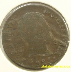 Španělsko - 8 maravedis 1825