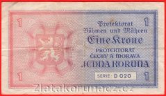 1 Koruna 1940 D 020