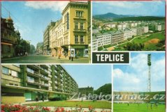 Teplice - Leninova třída, sídliště