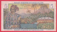 Saint Pierre and Miguelon - 5 Francs 1950-60