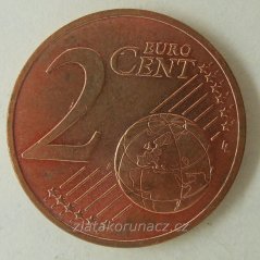 Rakousko - 2 Cent 2012