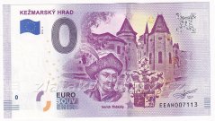 0 Euro souvenir - Kežmarský Hrad 2