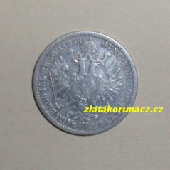 1/4 zlatník   1858 V