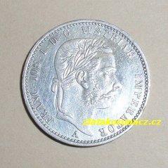 1/4 zlatník   1867 A