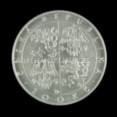 1996 -200Kč -  Mše vánoční Proof