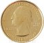 USA - Wyoming - 1/4 dollar 2010 D zlacený