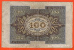 Německo - 100 Mark 1.11.1920 - série E-A