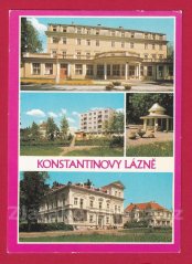 Konstantinovy lázně - lázně v okresu Tachov