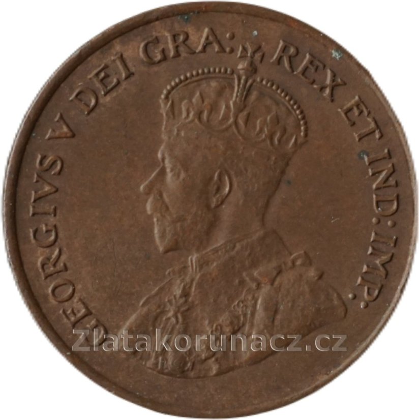Kanada - 1 cent 1920 varianta