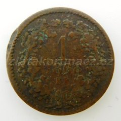 1 krejcar F.J.I.-1868 KB