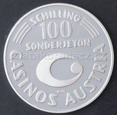 100 Schilling - Casinos Austria 1899-1999