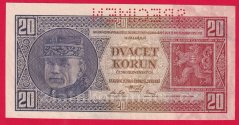 20 Korun 1926 Fg