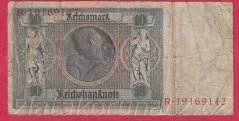 Německo - 10 Reichsmark 22.1.1929 - série R-S - 8 m.č.