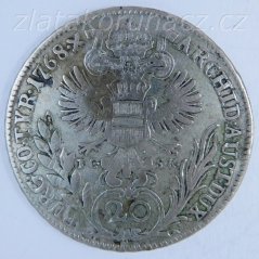 20 Krejcar 1768 IC-SK