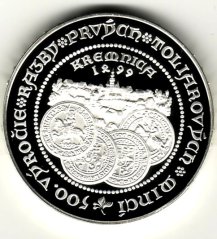 1999 - 500Sk - Tolarová měna - Standart