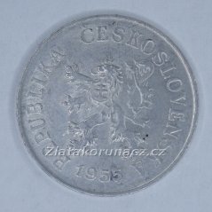 5 haléř 1955