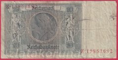 Německo - 10 Reichsmark 22.1.1929 - série Z-F