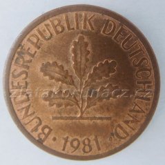 NSR - 1 Pfennig 1981 G