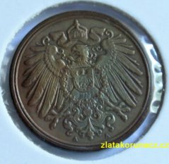 Německo - 1 Reich Pfennig 1898 A