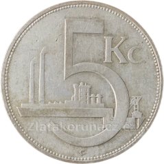 Pětikoruna - 5Kč 1931