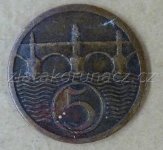 5 haléř 1926