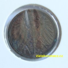 Německo - 1 Reich Pfennig 1904 E