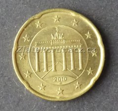 Německo - 20 cent 2010 D