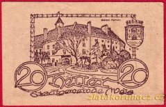 Wels - 20 haléřů - 1920 - hnědá