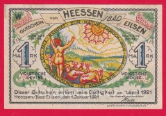 Heessen - 1 mark 1.1.1921