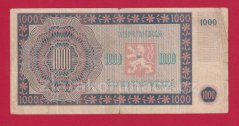 1000 Kčs 1945 15 A