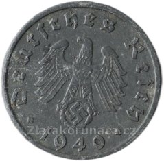 Německo - 5 Reichspfennig 1940 G