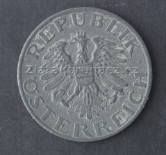 Rakousko - 5 groschen 1973