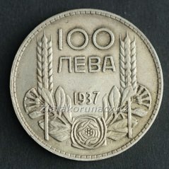 Bulharsko - 100 leva 1937