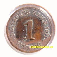 Německo - 1 Reich Pfennig 1911 D