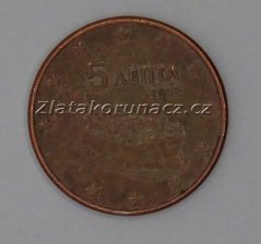 Řecko - 5 Cent 2002