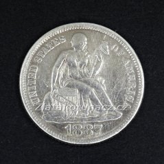 USA - 1 dime 1887