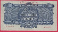 1000 korun 1944 CK Perf.
