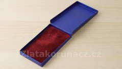 Krabička na vyznamenání - modrá