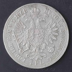 1 zlatník 1868 A